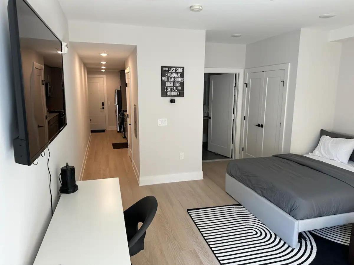 Luxury Stay For Nyc Visit Jersey City 7 Min Walk Nyc Train Station Esterno foto